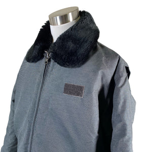 Unisex Schott NYC - Winter jacket, size XL - Gray (2)