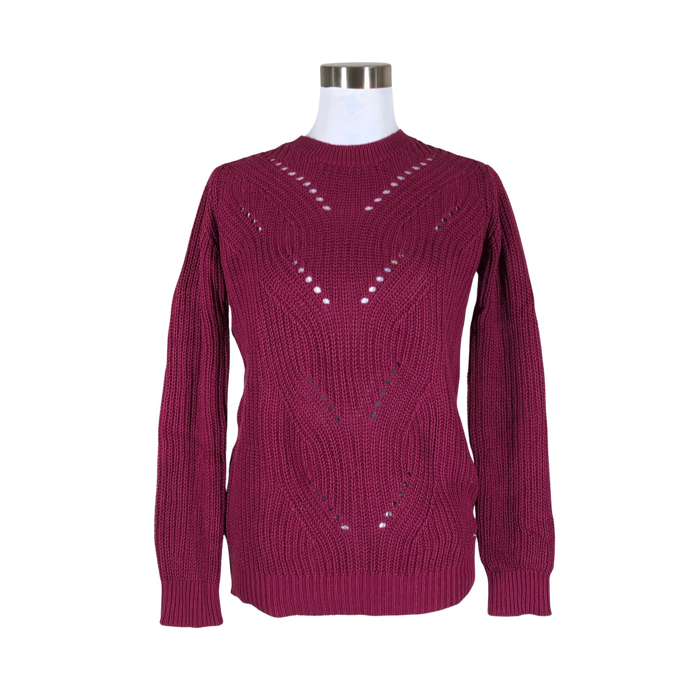 Unisex Your Face - Sweater, size 34 - Wine red (1)