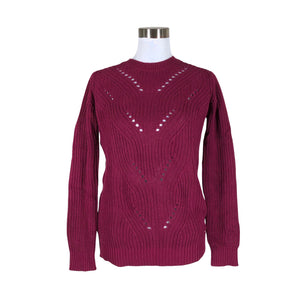 Unisex Your Face - Sweater, size 34 - Wine red (1)