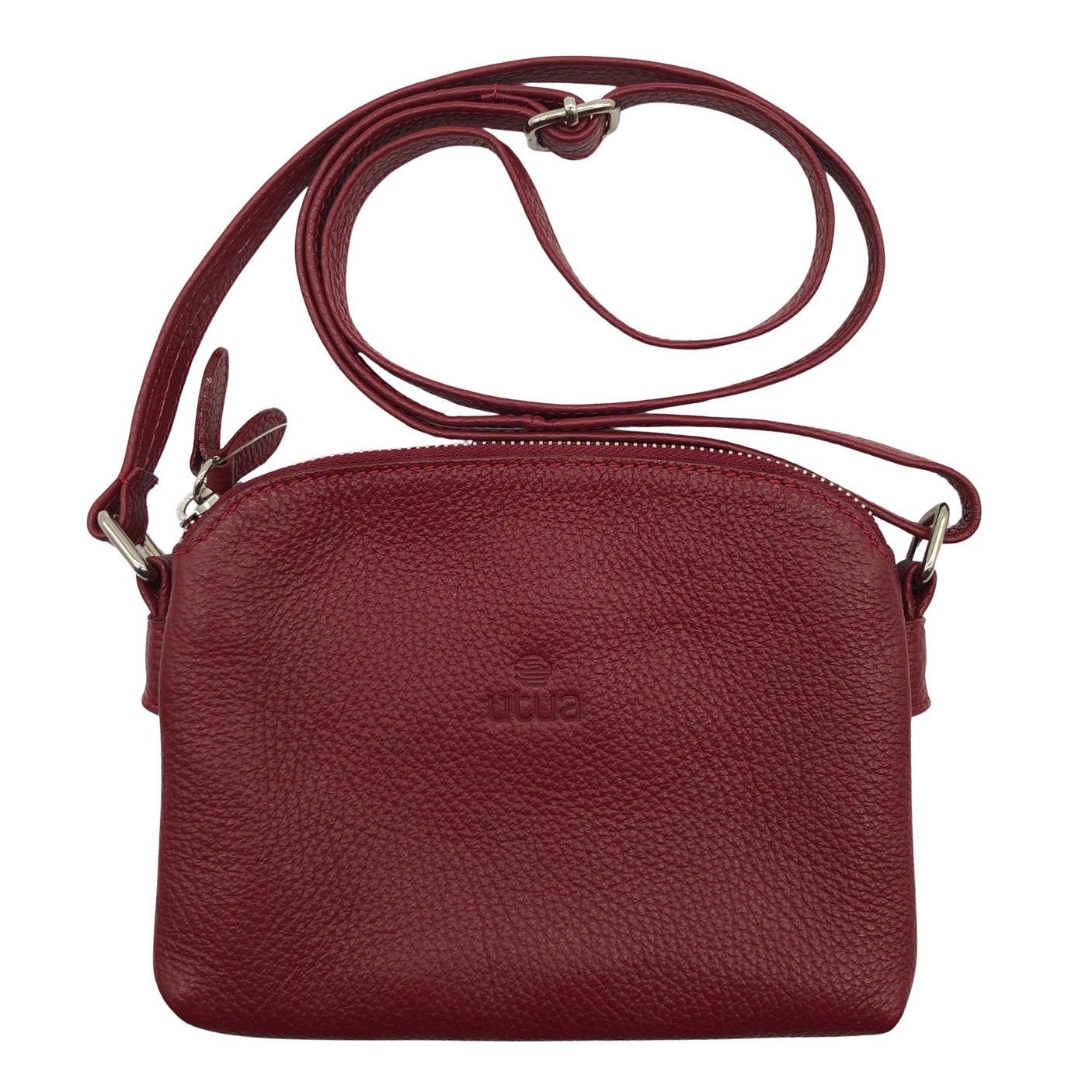 Unisex Utua - Shoulder bag, size Mini - Wine red (1)