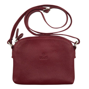 Unisex Utua - Shoulder bag, size Mini - Wine red (1)