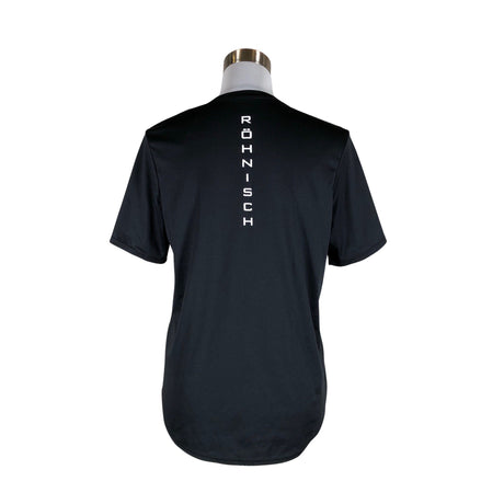 Unisex Röhnisch - Sports shirt, short sleeve, size 38 - Black (2)