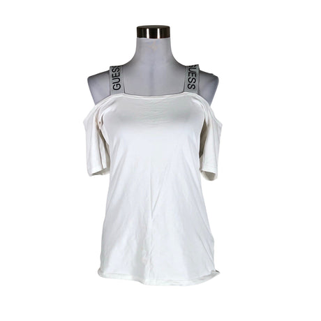 Unisex Guess - T-shirt, size 40 - White ()