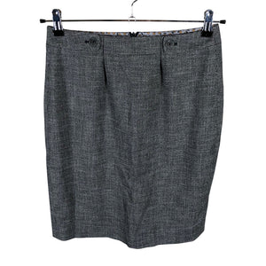 Unisex Gerry Weber - Fabric skirt, size 38 - Gray (1)