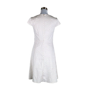 Unisex Comma - Party dress, size 36 - Beige (2)