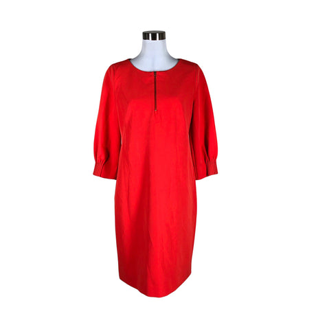 Unisex Comma - Schiffon dress, size 38 - Orange ()