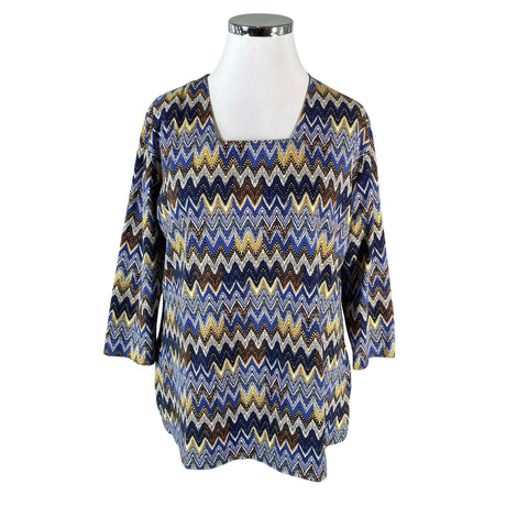 Unisex Voglia - Tricot tunic, size 44 - Blue ()