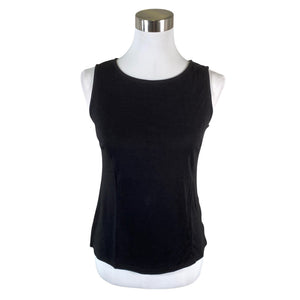 Unisex Lanius - Tricot tank top, size 34 - Black (1)