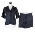 Unisex Kings of Indigo - Shorts and top set, size 34 - Black ()