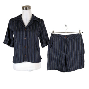 Unisex Kings of Indigo - Shorts and top set, size 34 - Black (1)