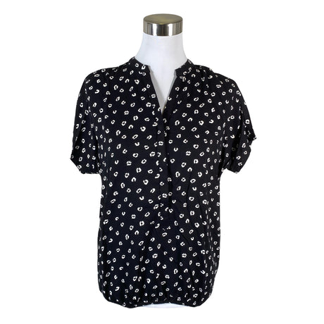 Unisex Mazine - Short-sleeved blouse, size 36 - Black ()