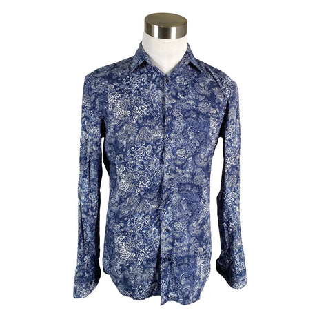 Unisex Manguun - Collared shirt, size M - Blue ()