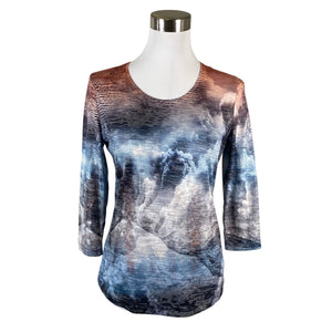 Unisex Gerry Weber - Tricot shirt, size 36 - Blue (1)