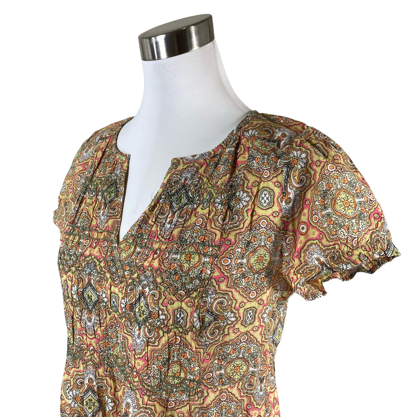 Unisex Odd Molly - Schiffon dress, size 38 - Yellow (2)