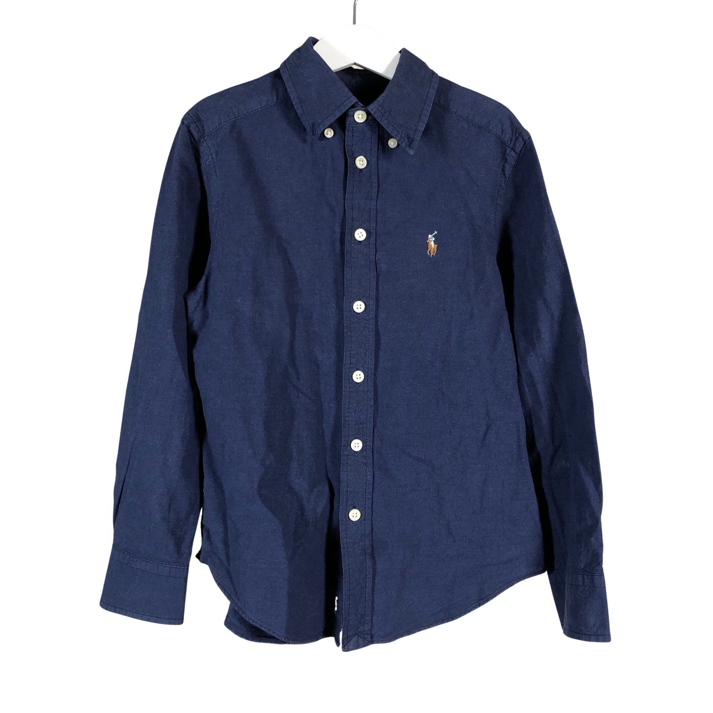 Unisex Polo Ralph Lauren - Collared shirt, size 134 - 140 - Blue (1)