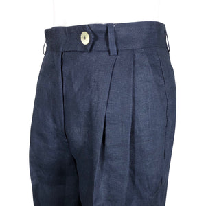 Unisex Andiata - Straight leg trousers, size 36 - Blue (3)
