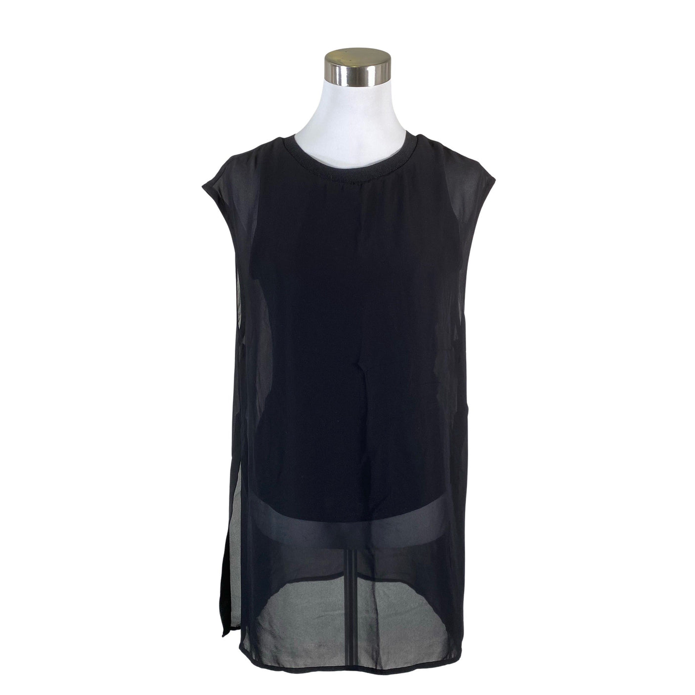 Unisex Aventura - Schiffon tunic, size 40 - Black (1)