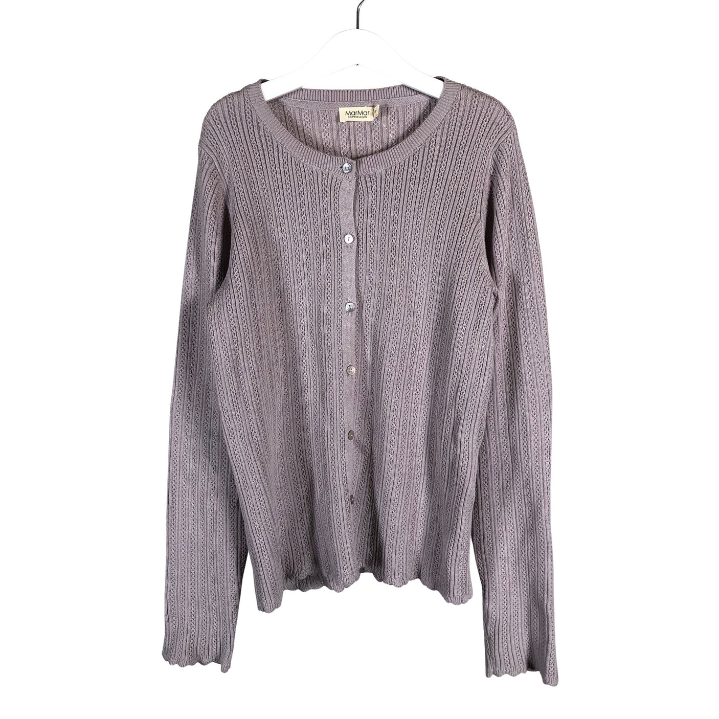 Unisex MarMar Copenhagen - Cardigan, size 146 - 152 - Violet (1)