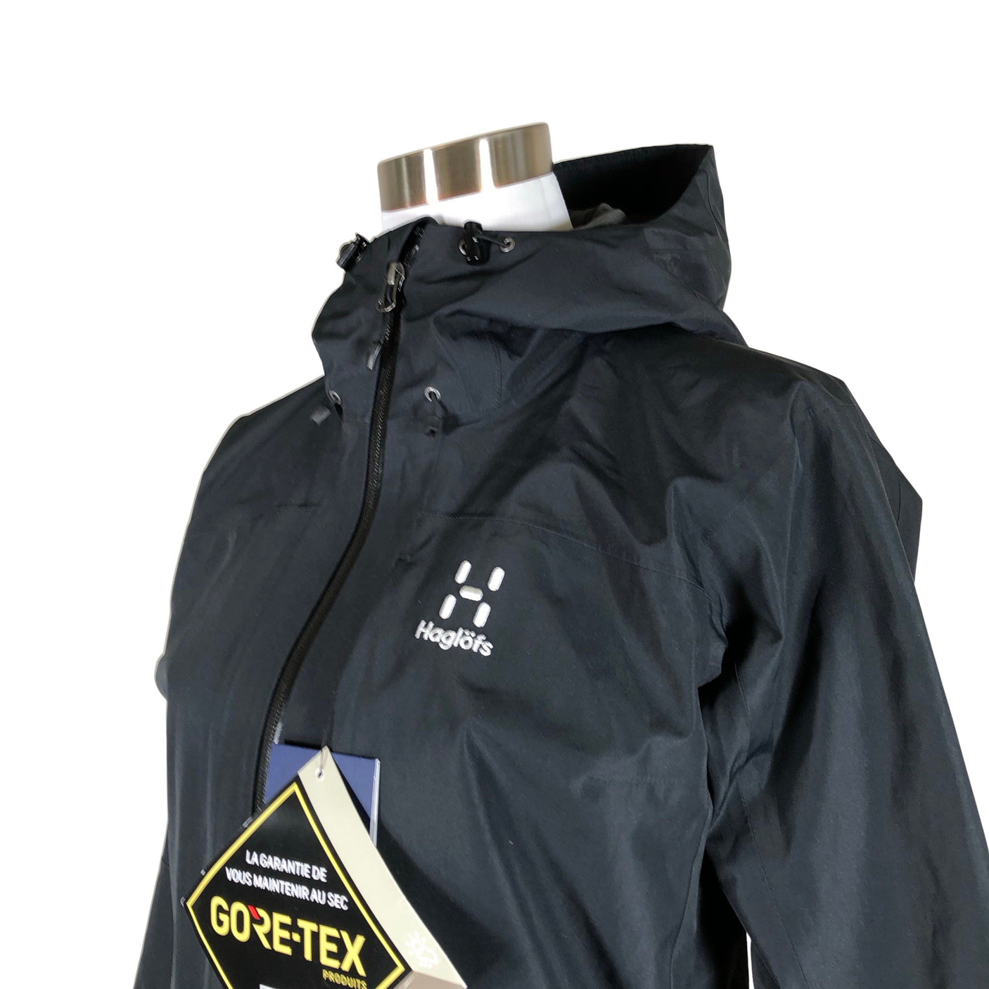 Unisex Haglöfs - Outdoor jacket, size 36 - Black (3)
