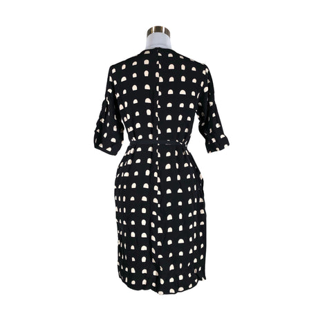 Unisex Marimekko - Schiffon dress, size 38 - Black (2)