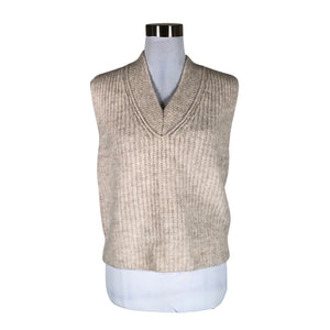 Unisex Marc O'Polo - Knit vest, size 36 - Natural white (1)