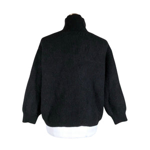 Unisex Soft Goat - Sweater, size 36 - Black (2)