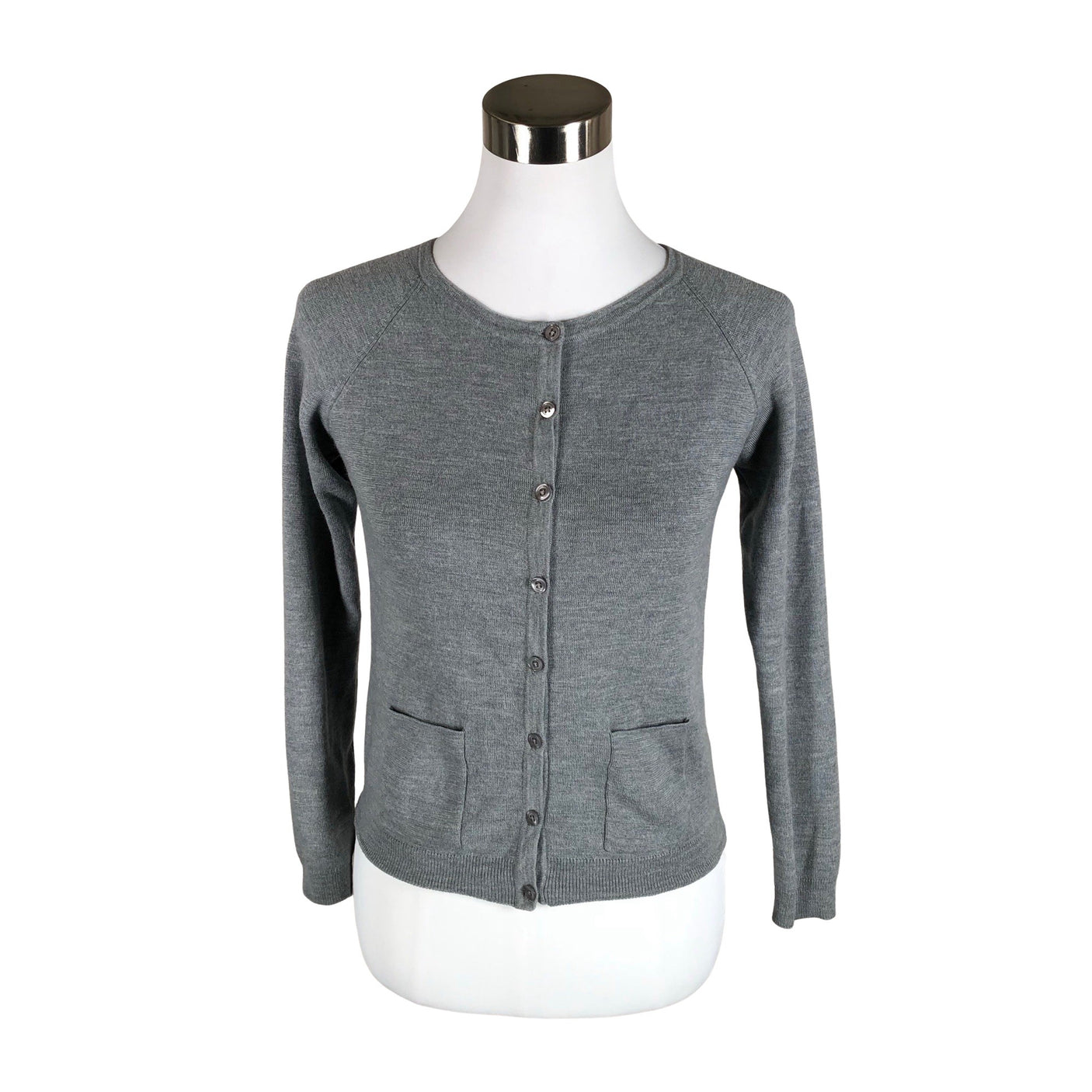 Unisex Filippa K. - Cardigan, size 40 - Gray (1)