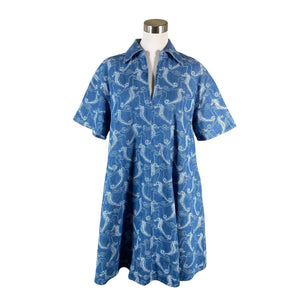 Unisex Samsoe&Samsoe - Denim dress, size 38 - Blue (1)