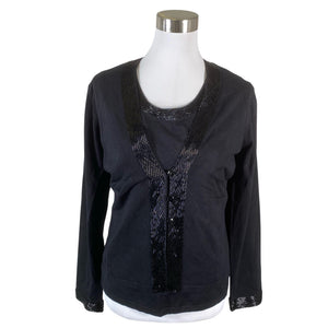 Unisex Gerry Weber - Cardigan, size 40 - Black (1)