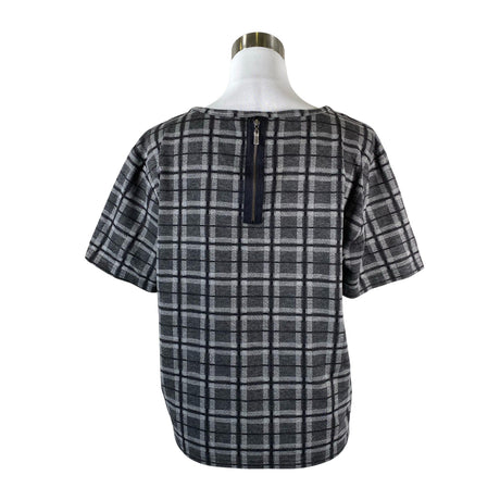Unisex Fransa - Short-sleeved blouse, size 40 - Gray (2)