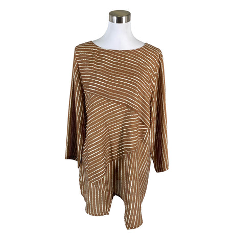 Unisex Floryday - Blouse, size 40 - Brown ()
