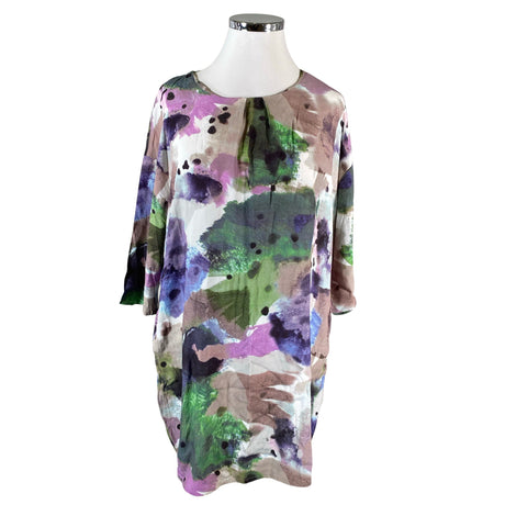 Unisex Cut & Pret - Schiffon tunic, size 42 - Violet ()