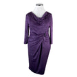 Unisex Gina Bacconi - Party dress, size 42 - Violet ()