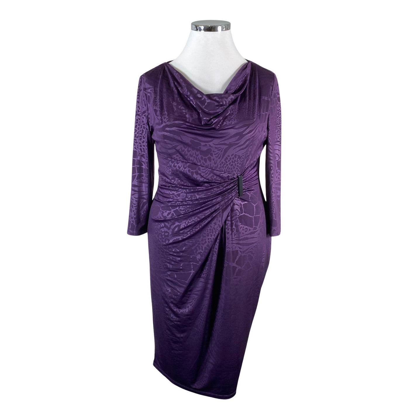 Unisex Gina Bacconi - Party dress, size 42 - Violet (1)