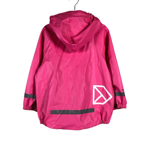 Unisex Didriksons - Rain jacket, size 104 - 110 - Pink (2)
