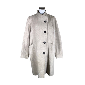 Unisex Dixi Coat - Wool coat, size 40 - Beige (1)