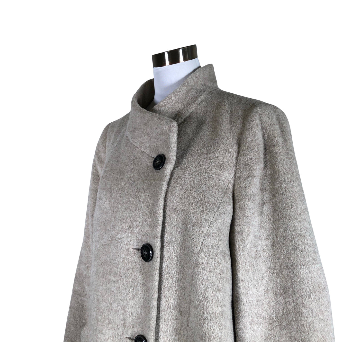 Unisex Dixi Coat - Wool coat, size 40 - Beige (3)