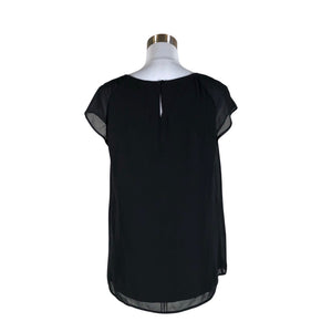 Unisex s.Oliver - Short-sleeved blouse, size 40 - Black (2)