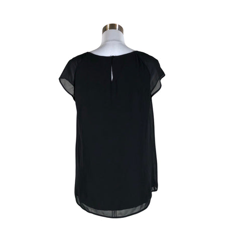 Unisex s.Oliver - Short-sleeved blouse, size 40 - Black (2)