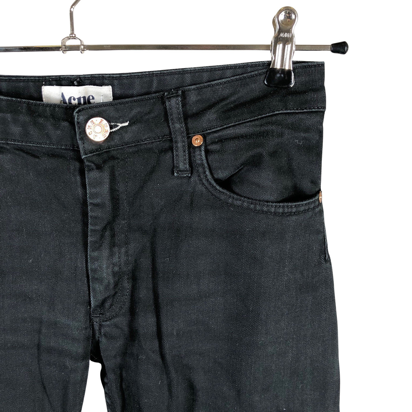 Unisex Acne Studios - Jeans, size W28 - Black (3)