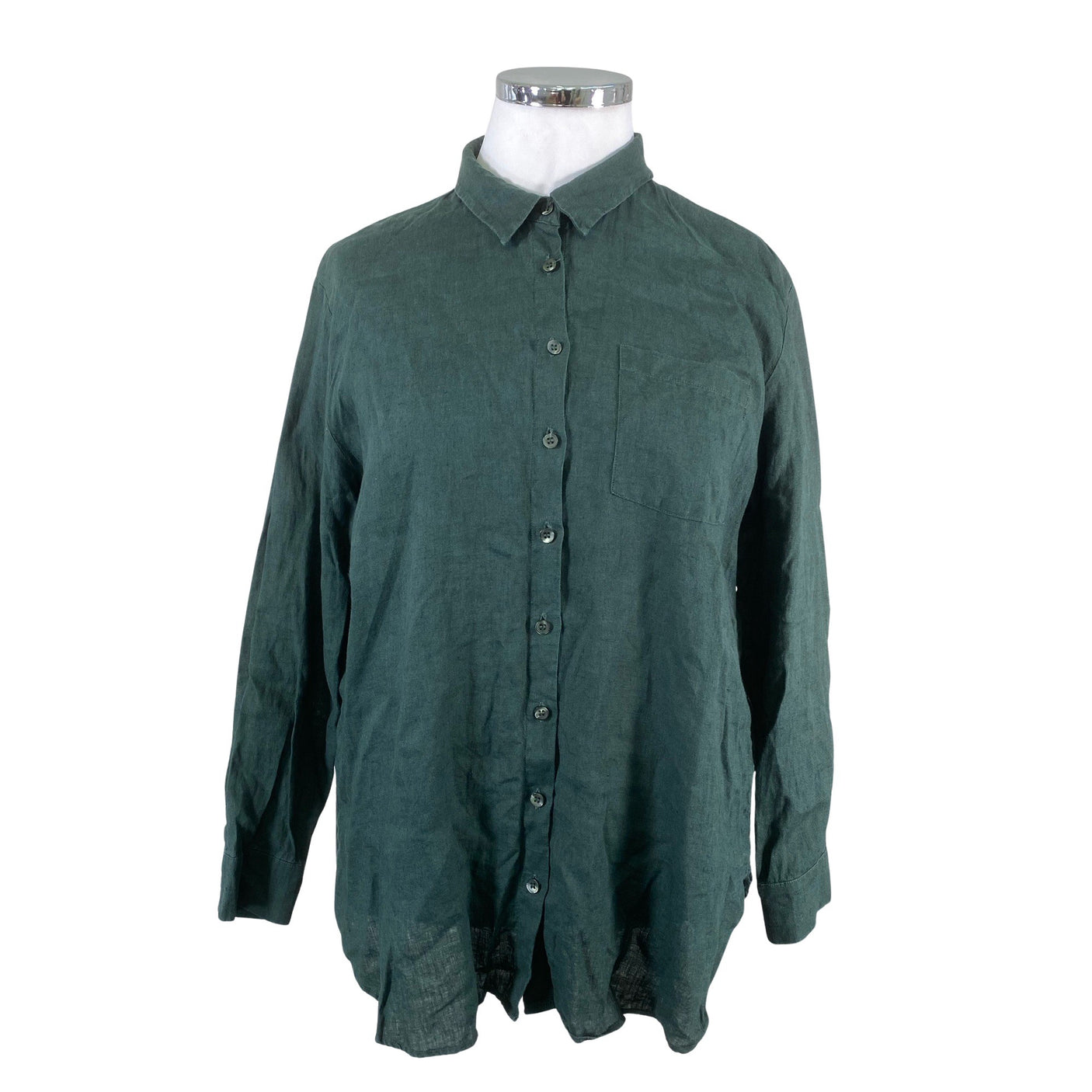 Unisex Nanso - Collared shirt, size 44 - Green (1)