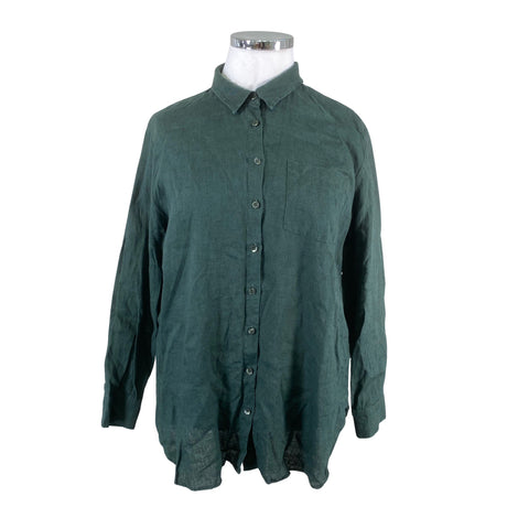 Unisex Nanso - Collared shirt, size 44 - Green ()