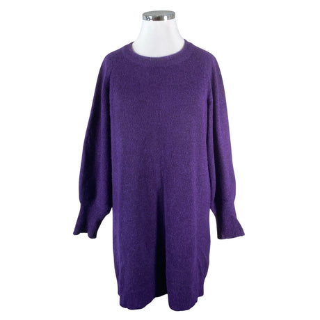 Unisex Selected - Knit dress, size 42 - Violet ()