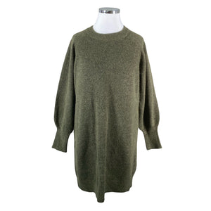 Unisex Selected - Knit dress, size 42 - Green (1)