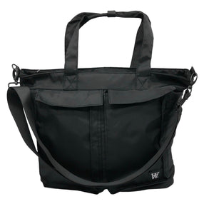 Unisex Wood Wood - Handbag, size Midi - Black (1)