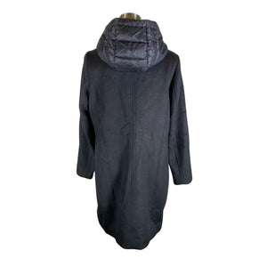 Unisex Comma - Wool coat, size 38 - Black (2)