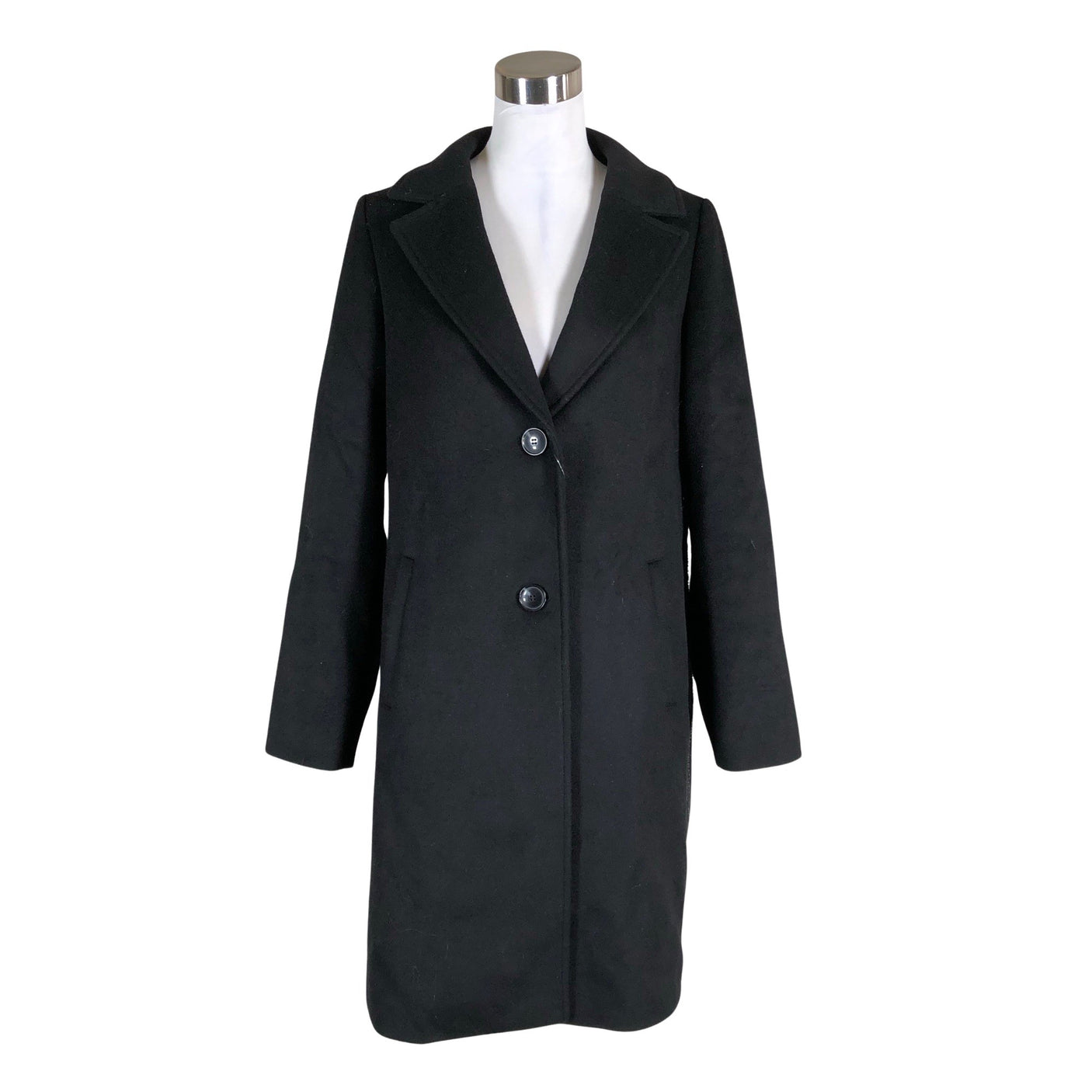 Unisex Comma - Wool coat, size 38 - Black (3)