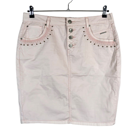 Unisex Cream - Fabric skirt, size 42 - Light pink ()