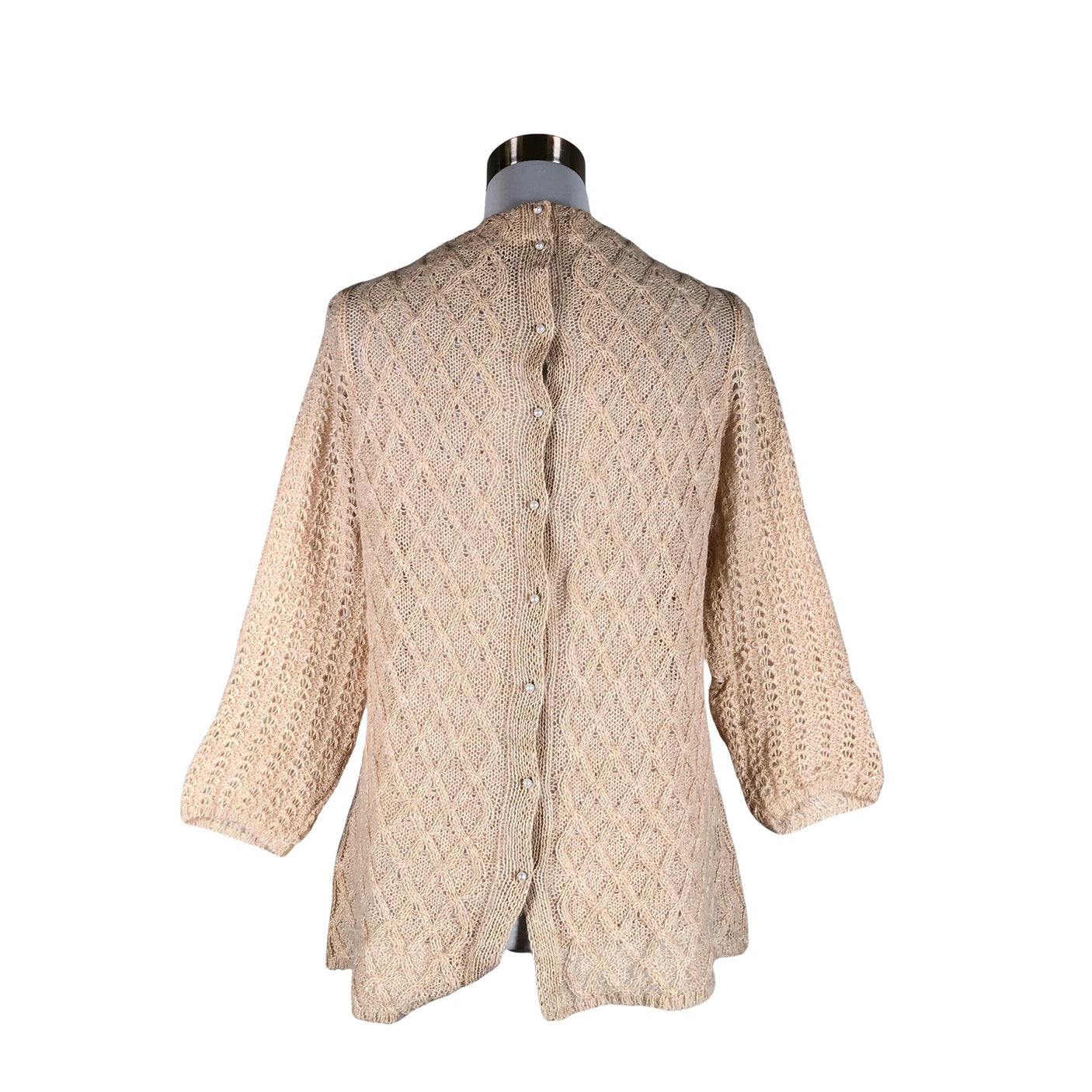 Unisex Benetton - Knit tunic, size 38 - Light pink (2)