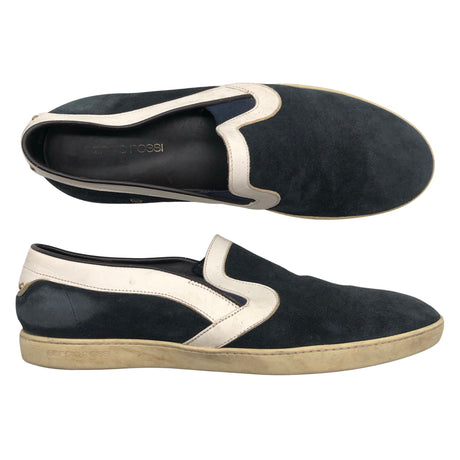Unisex Sergio Rossi - Loafers, size XS - Blue ()